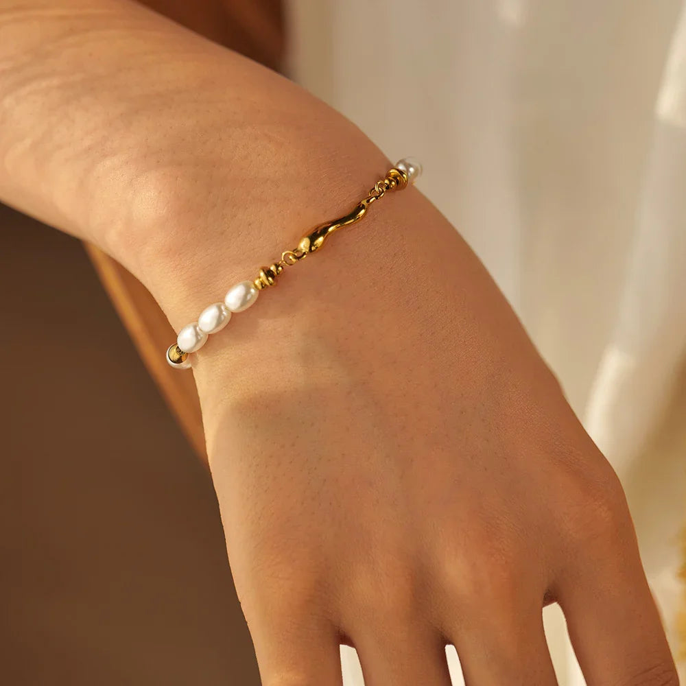 [Raffine]Celina Freshwater Pearl Bracelet