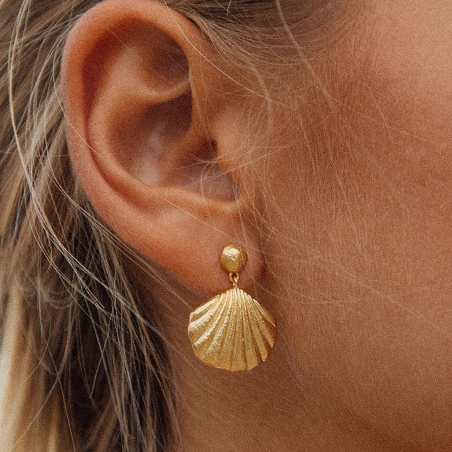 [Raffine]Delianna Shell Earrings