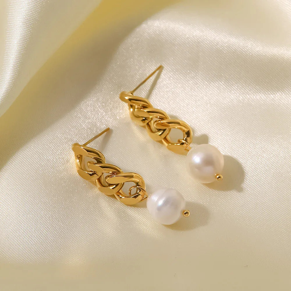 [Raffine]Lumina Pearl Earrings