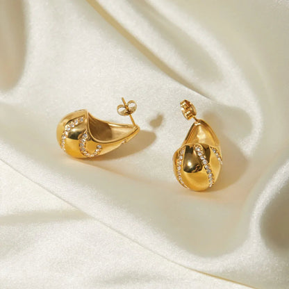 [Raffine]Linnea Gold Earrings