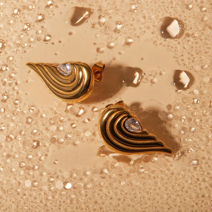 [Raffine]Thalia Gold Earrings