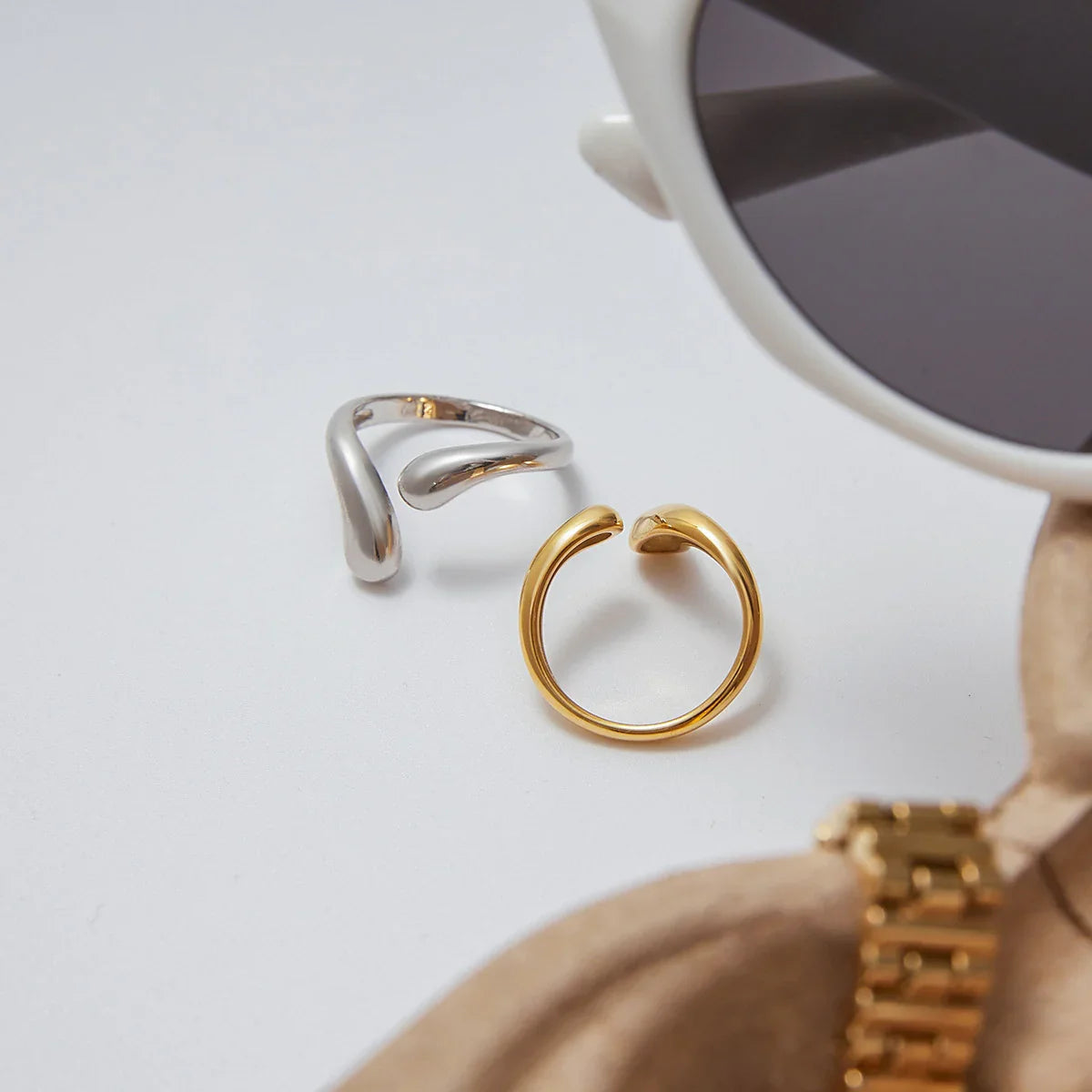 [Raffine]Diane Twisted Band Ring