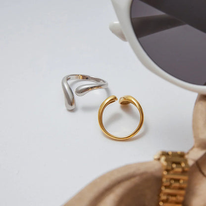 [Raffine]Diane Twisted Band Ring