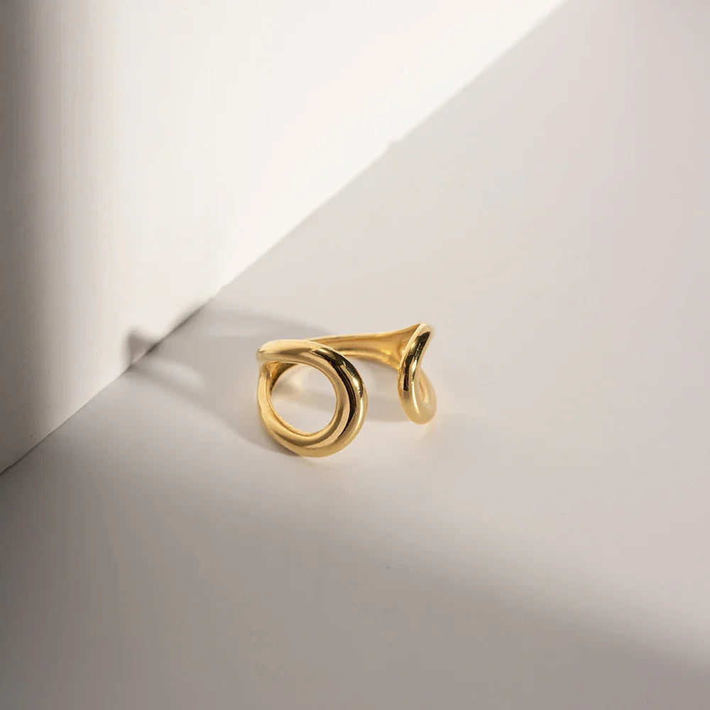 [Raffine]Jackie Twisted Band Ring