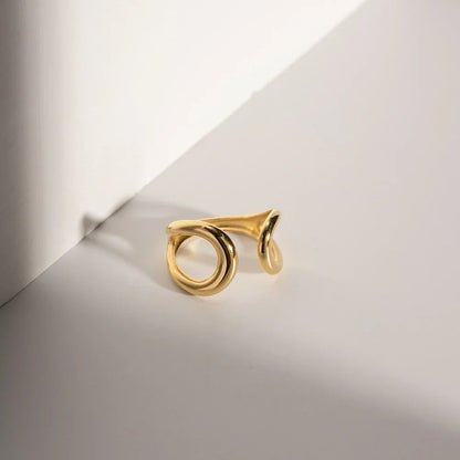 [Raffine]Jackie Twisted Band Ring