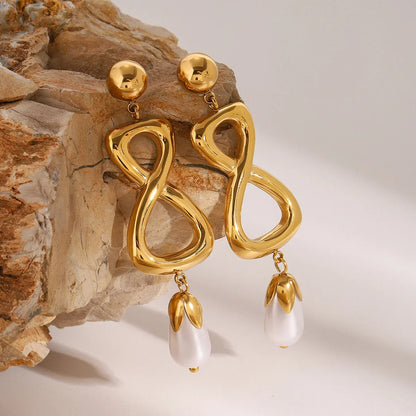 [Raffine]Kaylee Freshwater Pearl Earrings
