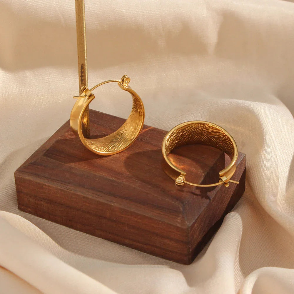 [Raffine]Lyla Hoop Earrings