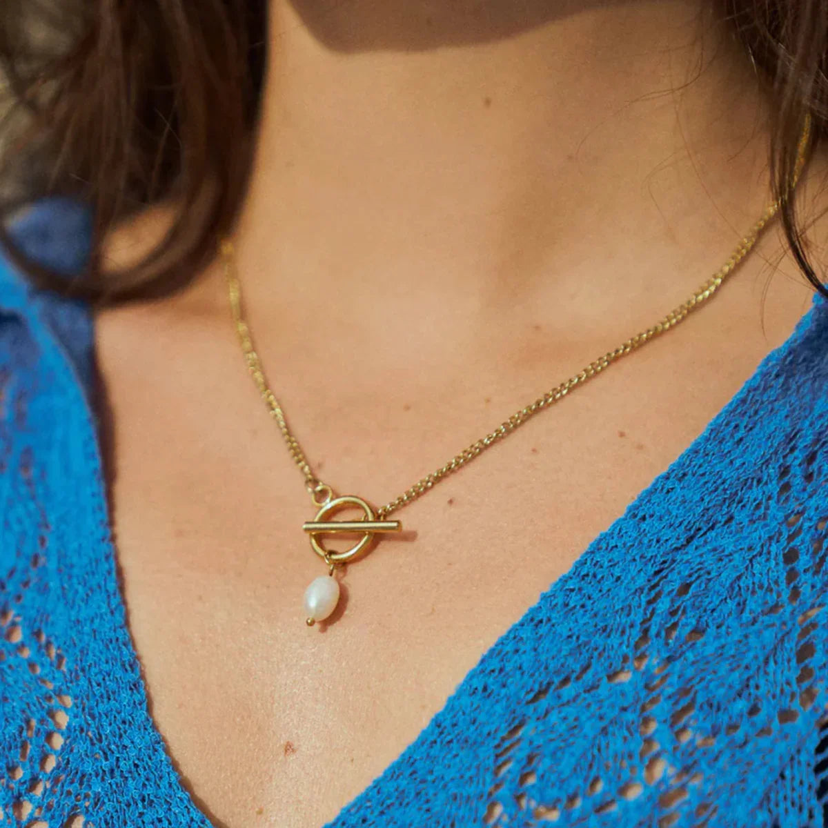 [Raffine]Ellen Freshwater Pearl Necklace