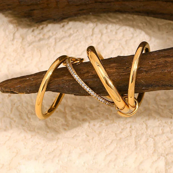 [Raffine]Christabel Diamond Ring Stack