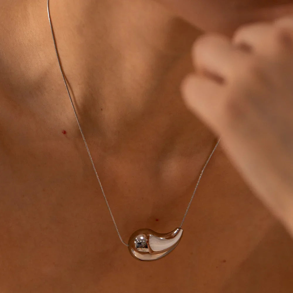 [Raffine]Sandra Drop Necklace