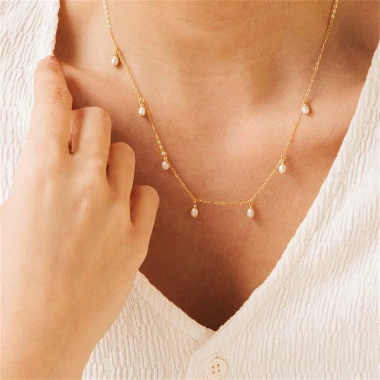 [Raffine]Freeda Freshwater Pearl Necklace