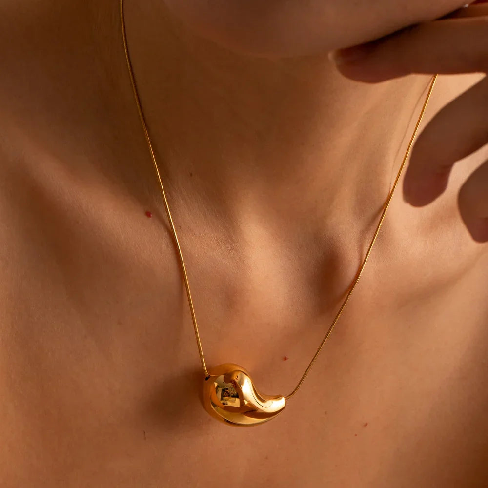 [Raffine]Sandra Drop Necklace
