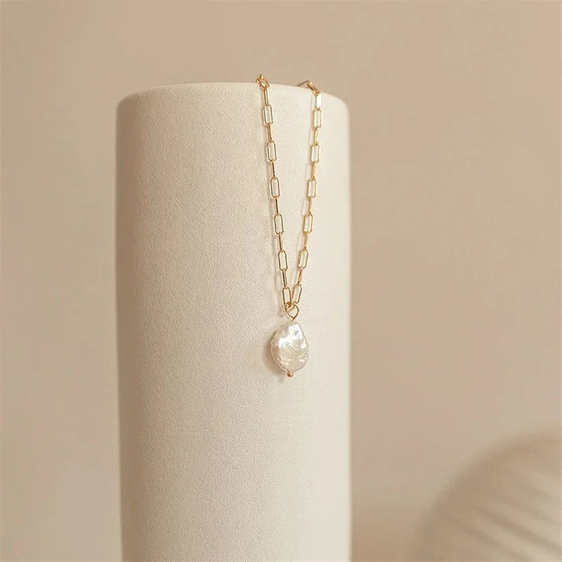 [Raffine]Angelica Freshwater Pearl Necklace