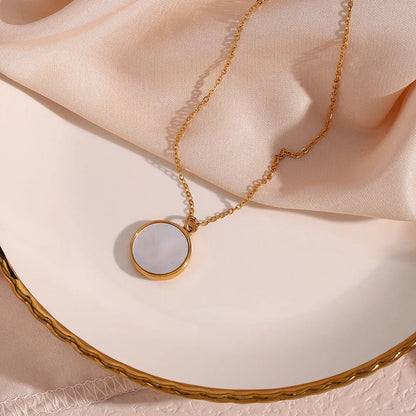[Raffine]Evangeline Lunar Gold Necklace