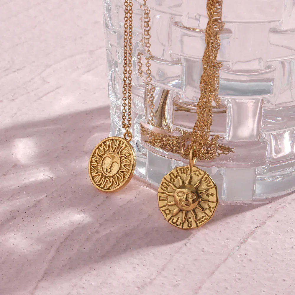 [Raffine]Soleil Gold Necklace