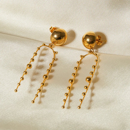 [Raffine]Amabel Gold Earrings