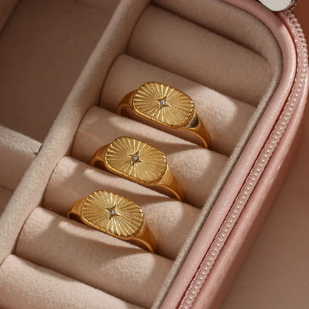 [Raffine]Aglaia Gold Ring