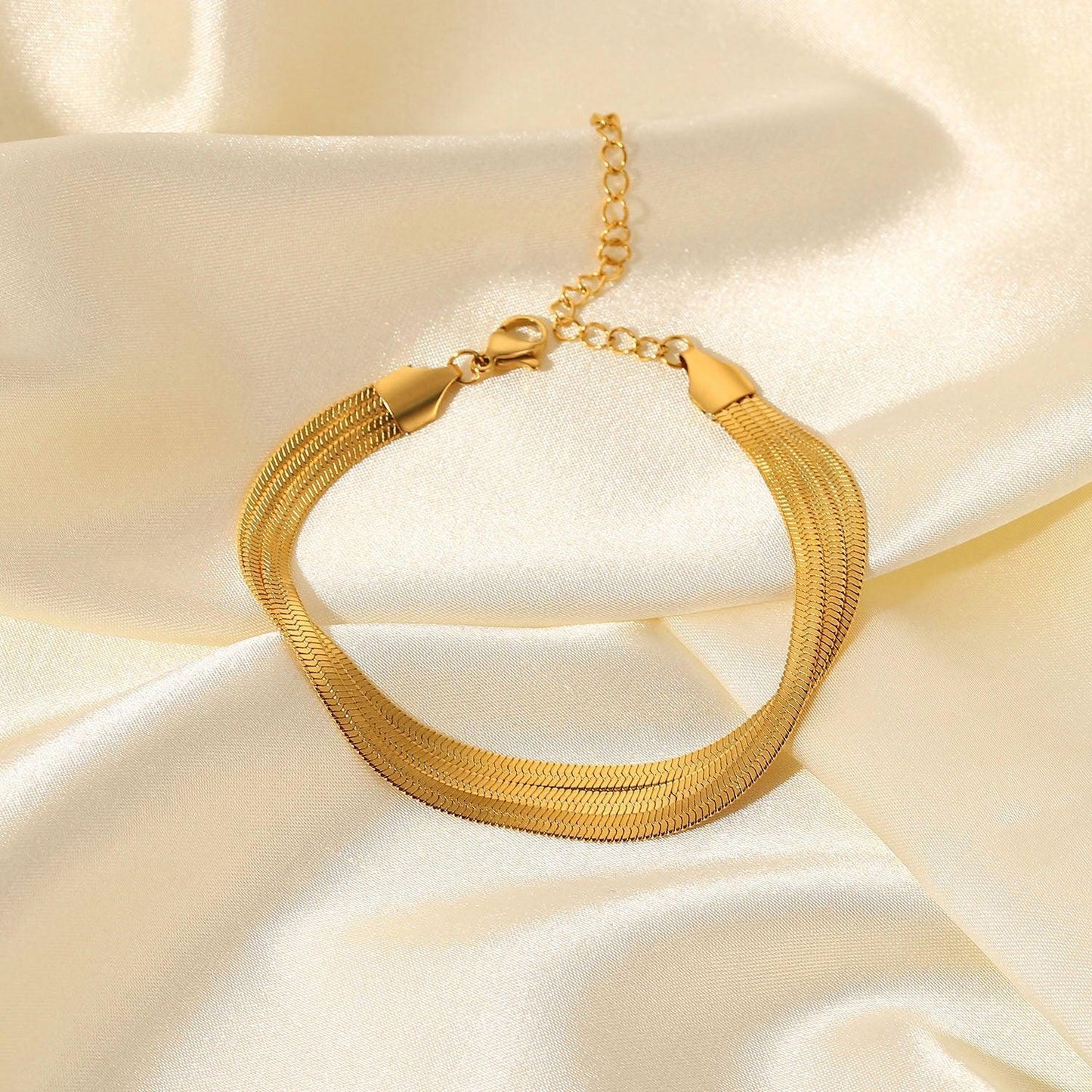 [Raffine]Abella Gold Bracelet