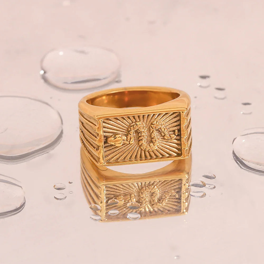 [Raffine]Miles Gold Ring
