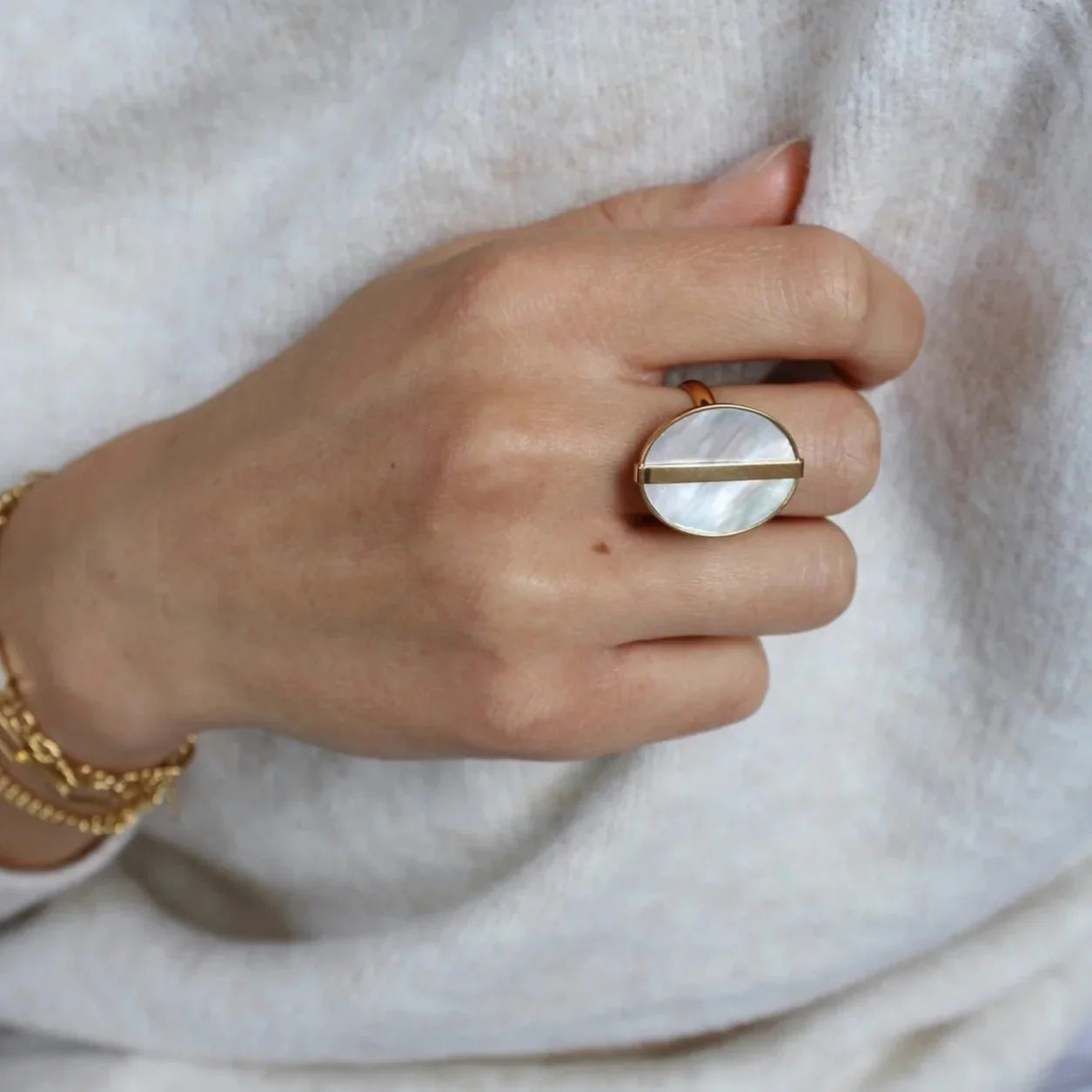 [Raffine]Hadley Gold Ring