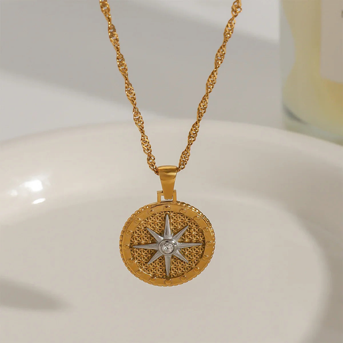 [Raffine]Parker Gold Star Pendant