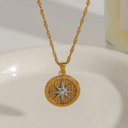 [Raffine]Parker Gold Star Pendant