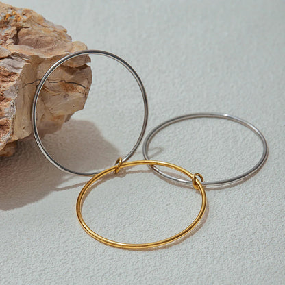 [Raffine]Romina Two Tone Stacked Bracelet