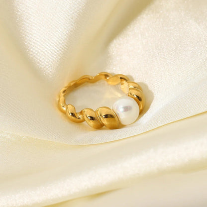[Raffine]Scarlett Freshwater Pearl Ring