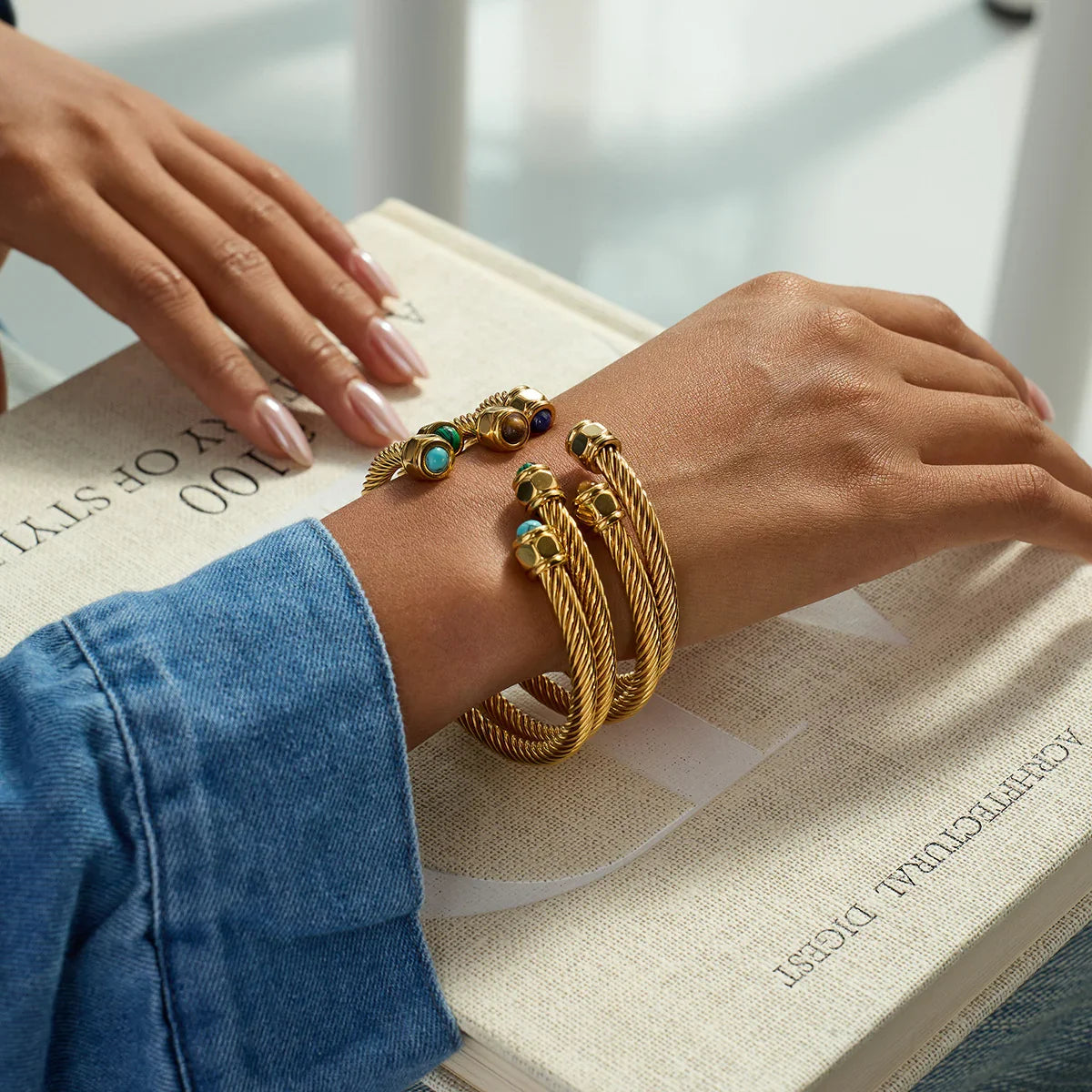 [Raffine]Thea Gold Bracelet