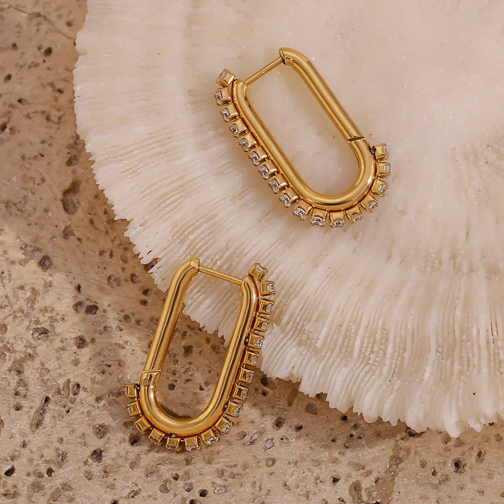 [Raffine]Georgia Diamond Earrings