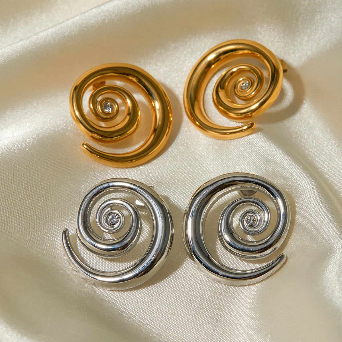 [Raffine]Tilly Gold Earrings