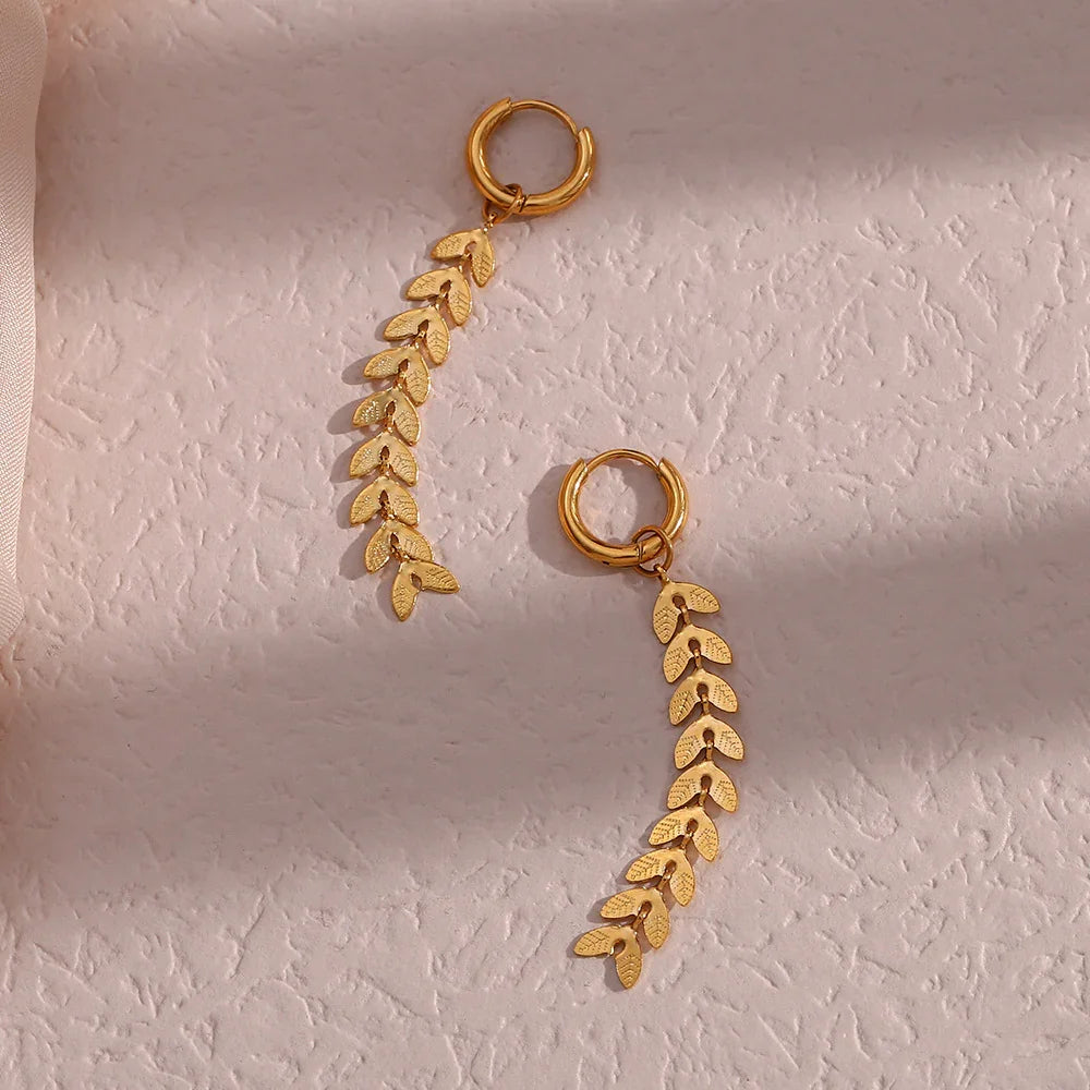 [Raffine]Faith Fishtail Earrings
