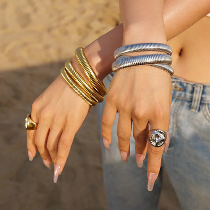 [Raffine]Stephanie Gold Bracelet