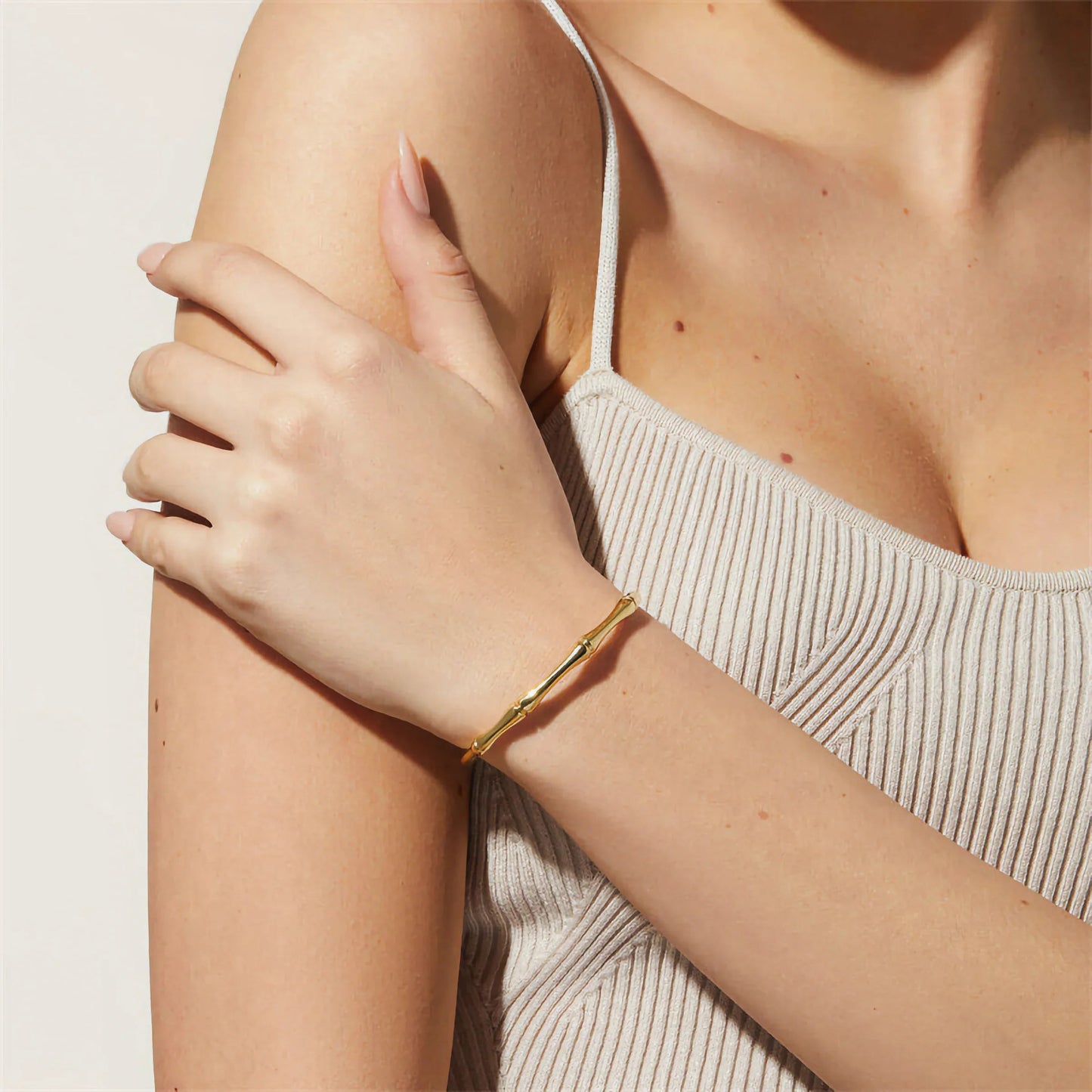 [Raffine]Brielle Gold Bangle