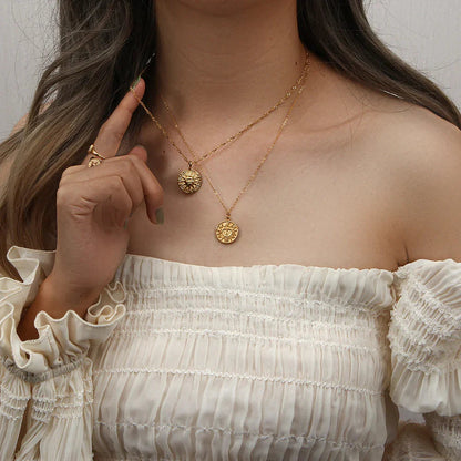 [Raffine]Soleil Gold Necklace