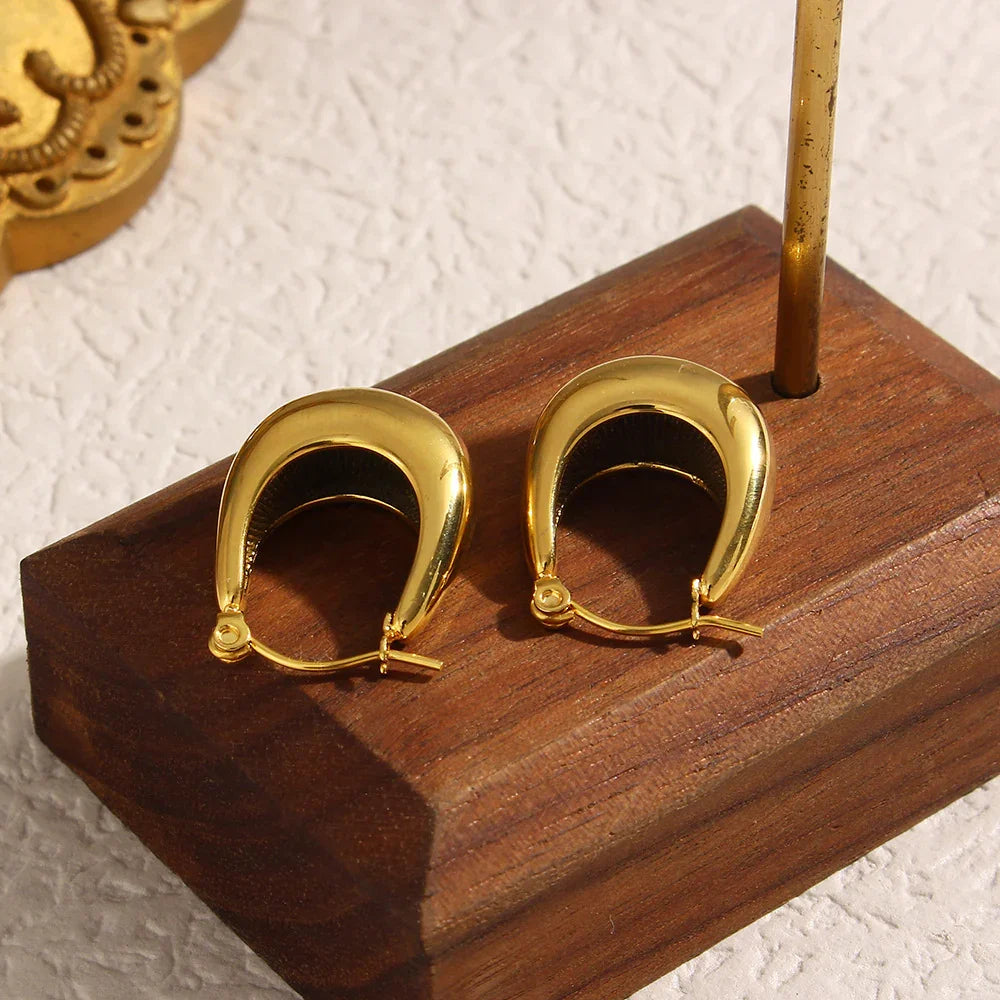 [Raffine]Evie Hoop Earrings