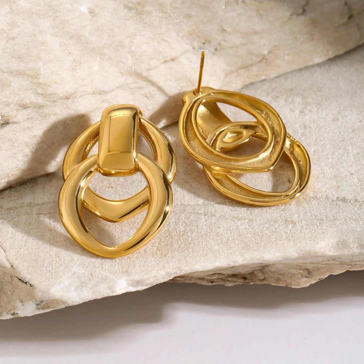 [Raffine]Zoey Gold Earrings