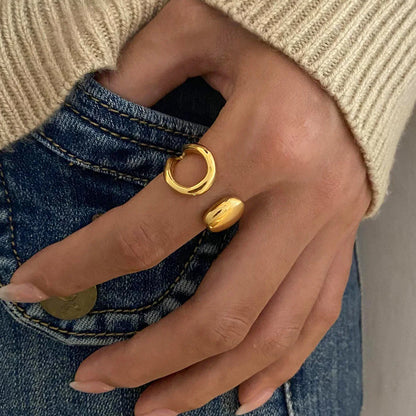 [Raffine]Sirena Gold Ring