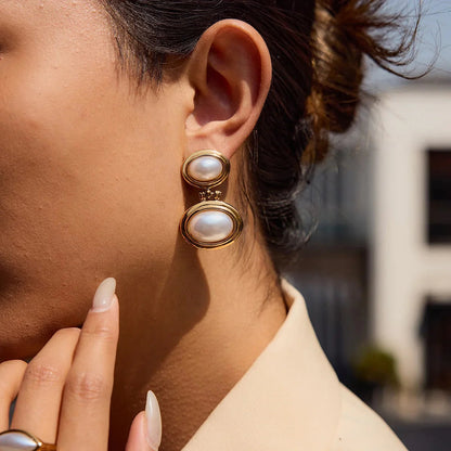 [Raffine]Winnie Freshwater Pearl Earrings