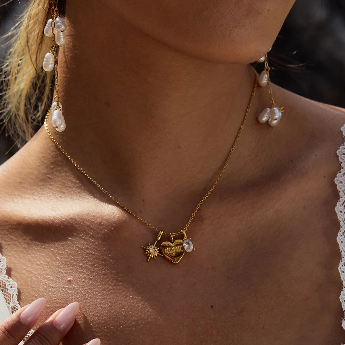 [Raffine]A Mother's Appreciation Gold Locket