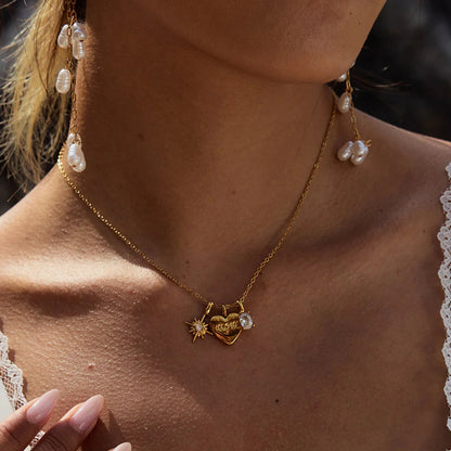 [Raffine]A Mother's Appreciation Gold Locket