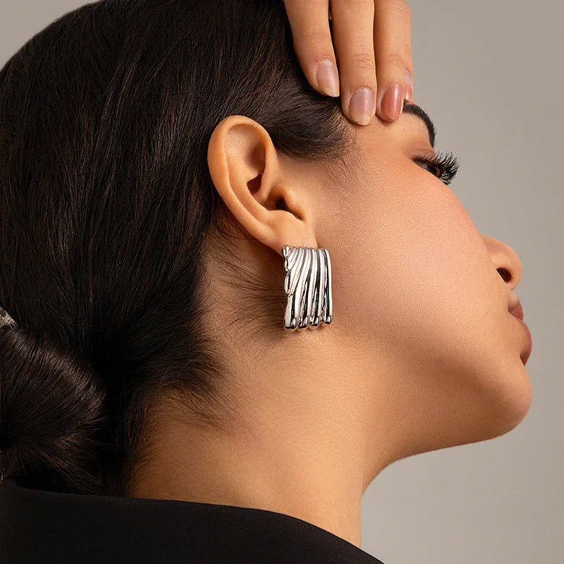 [Raffine]Alisa Gold Earrings