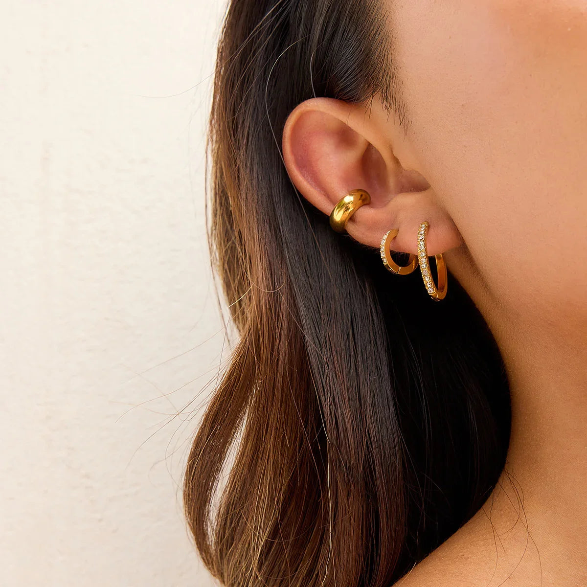 [Raffine]Krisha Contemporary Hoop Bundle