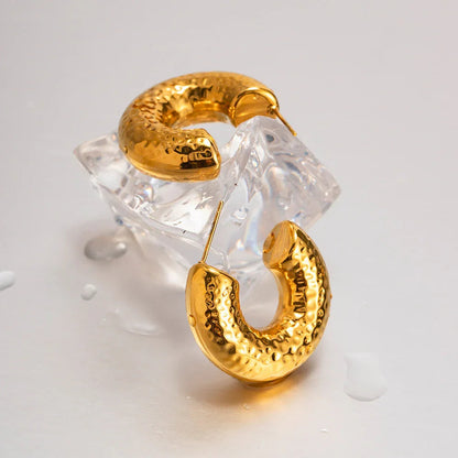 [Raffine]Bethany Gold Earrings