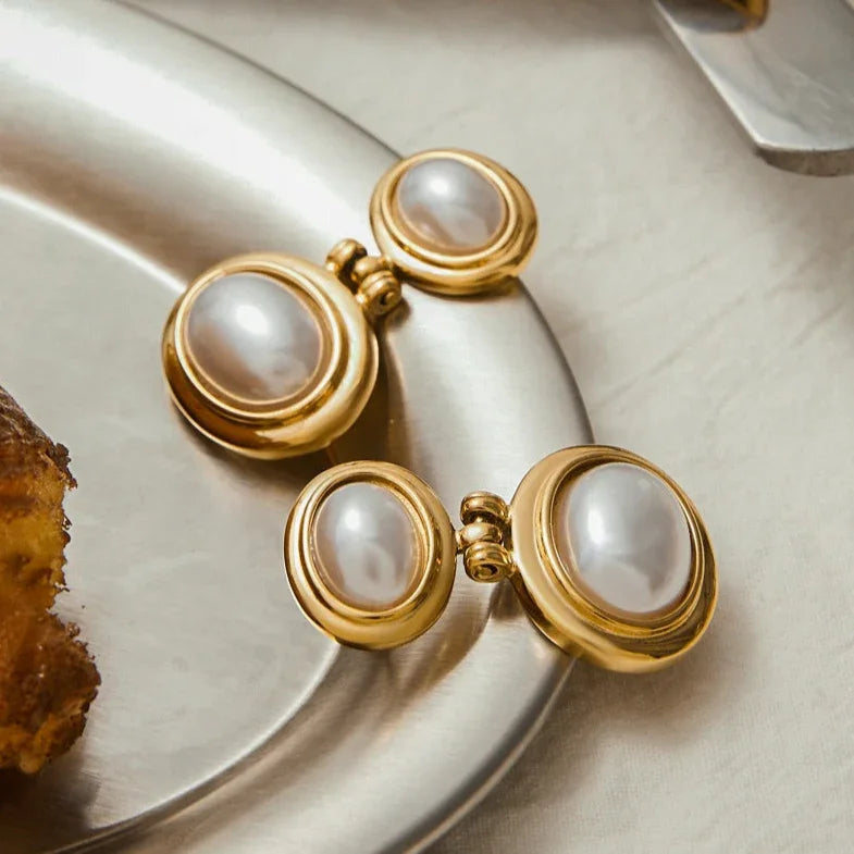 [Raffine]Winnie Freshwater Pearl Earrings