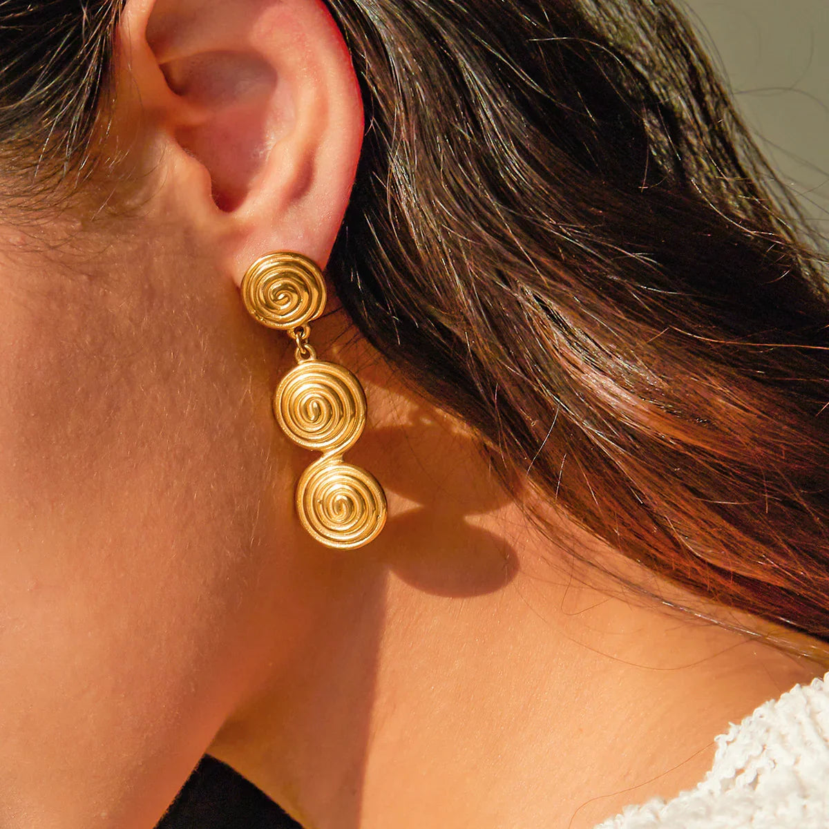 [Raffine]Marielle Gold Earrings