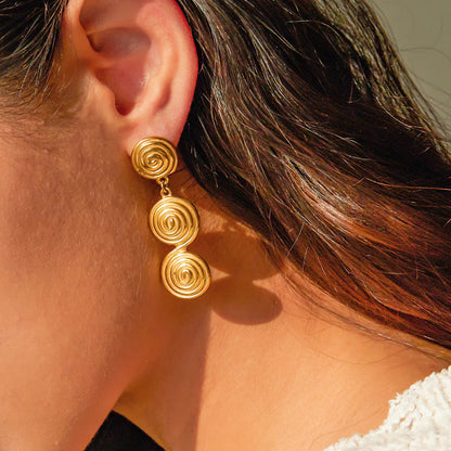 [Raffine]Marielle Gold Earrings