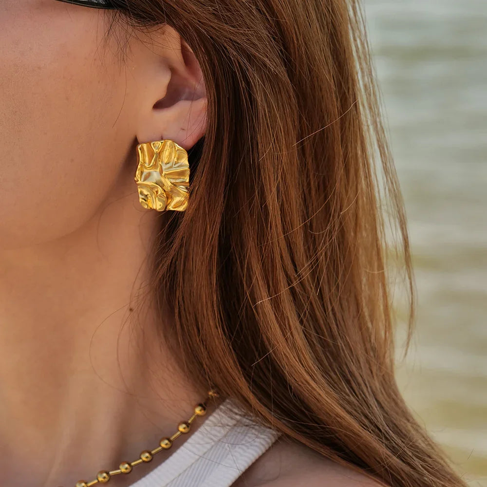 [Raffine]Kaia Gold Earrings