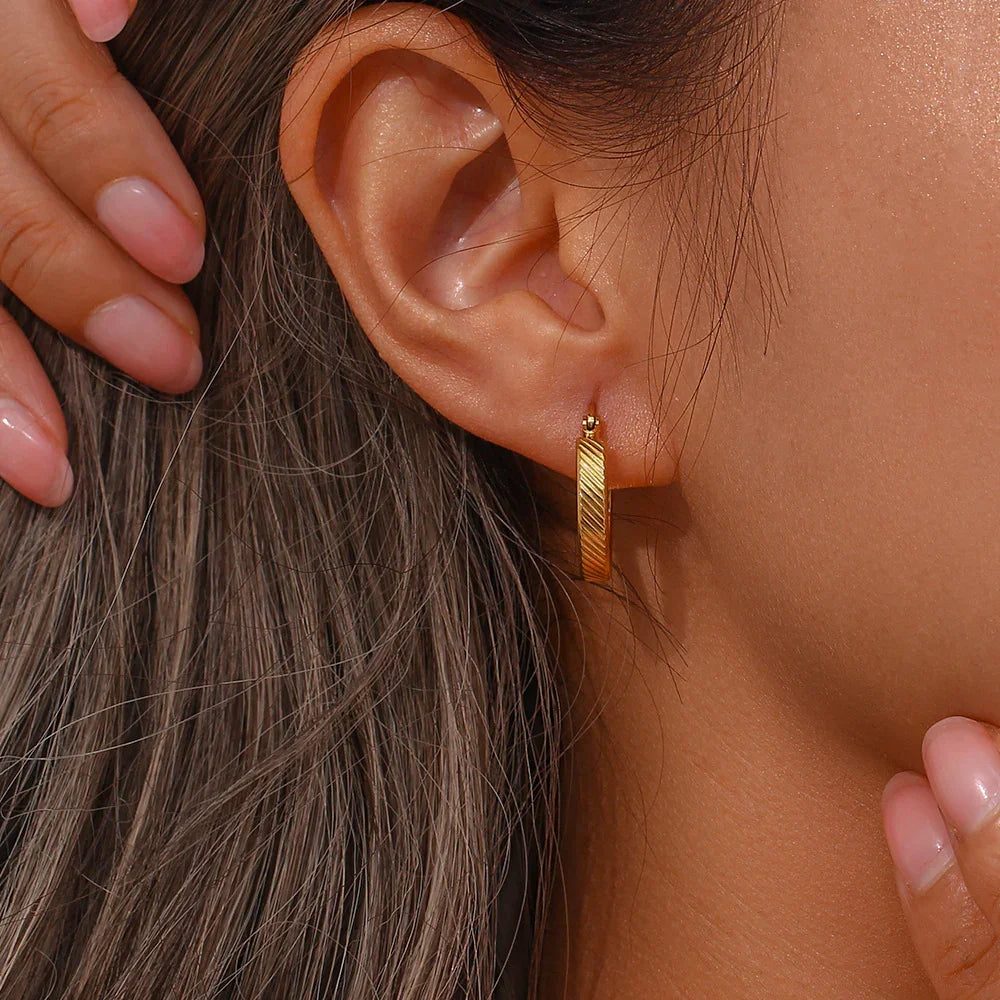 [Raffine]Elanor Gold Earrings