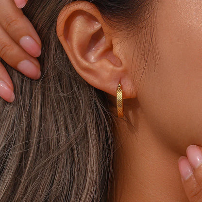 [Raffine]Elanor Gold Earrings